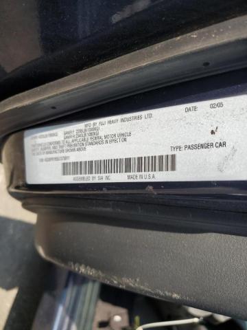 Photo 10 from auction – 2005 SUBARU LEGACY 2.5 with VIN 4S3BP616557375911