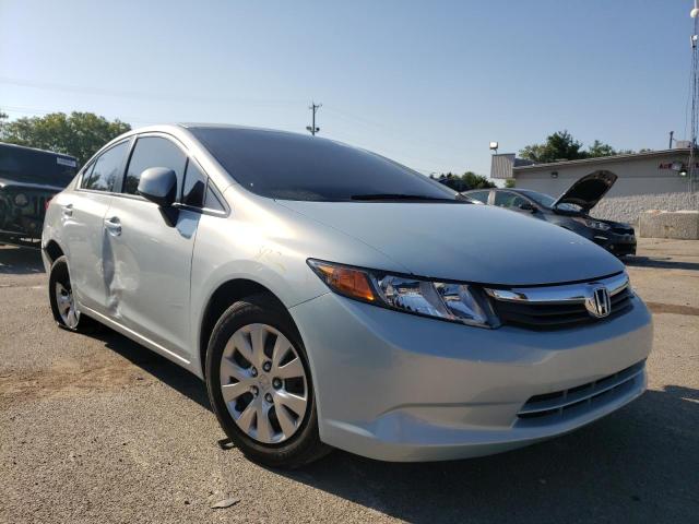 HONDA CIVIC LX 2012 with VIN 19XFB2F5XCE058423 - Photo from auction