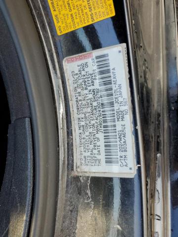 Photo 10 from auction – 2003 LEXUS IS 300 with VIN JTHBD192430072782