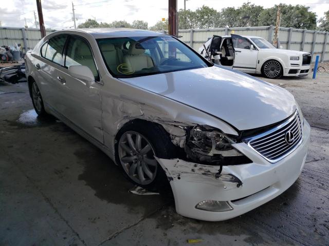 LEXUS LS 460 2007 with VIN JTHBL46F975030080 - Photo from auction