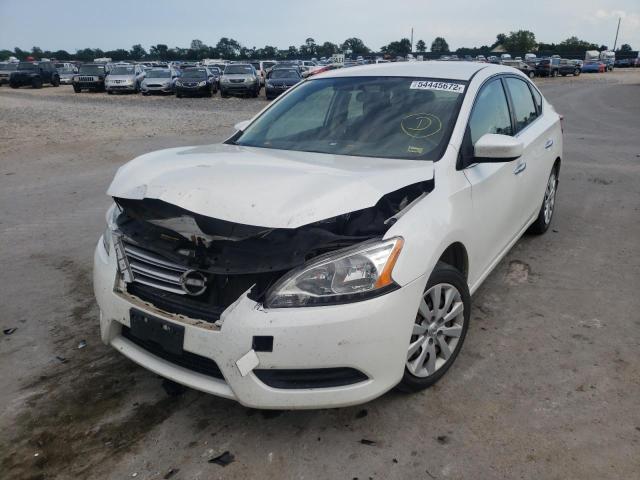 Photo 2 from auction – 2014 NISSAN SENTRA S with VIN 3N1AB7AP2EL616623