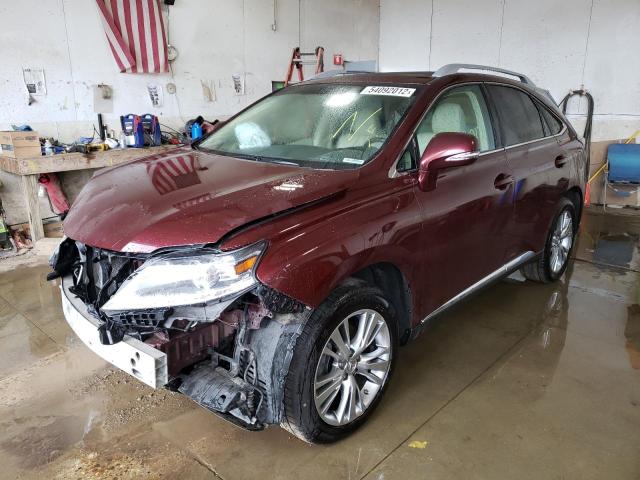 Photo 2 from auction – 2013 LEXUS RX 350 BAS with VIN 2T2BK1BA6DC221950