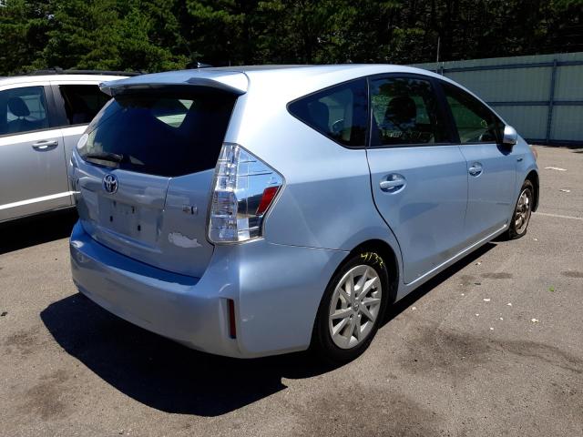 Photo 4 from auction – 2014 TOYOTA PRIUS V with VIN JTDZN3EU8E3330173