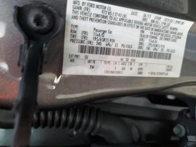Photo 10 from auction – 2013 FORD FOCUS S with VIN 1FADP3E22DL372264