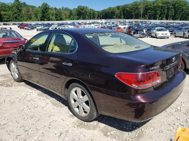 Photo 3 from auction – 2005 LEXUS ES 330 with VIN JTHBA30G355059802