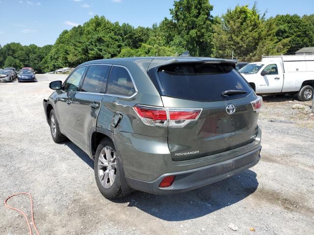Photo 3 from auction – 2014 TOYOTA HIGHLANDER with VIN 5TDBKRFH7ES025860