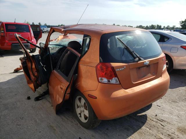 Photo 3 from auction – 2007 CHEVROLET AVEO BASE with VIN KL1TD66637B770120