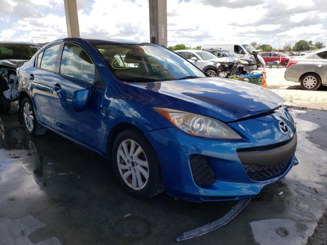 MAZDA 3 I 2012 with VIN JM1BL1V7XC1699888 - Photo from auction