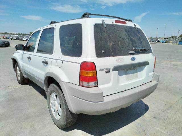 Photo 3 from auction – 2001 FORD ESCAPE XLT with VIN 1FMCU03171KA98385