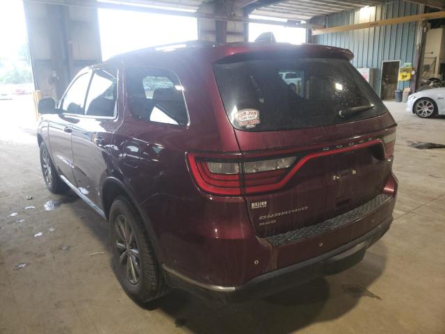 Photo 3 from auction – 2017 DODGE DURANGO SX with VIN 1C4RDJAG0HC820733