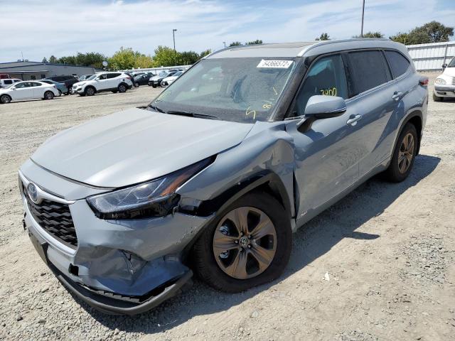 Photo 2 from auction – 2022 TOYOTA HIGHLANDER with VIN 5TDABRCH0NS546872