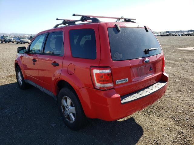 Photo 3 from auction – 2009 FORD ESCAPE XLT with VIN 1FMCU03709KA33748