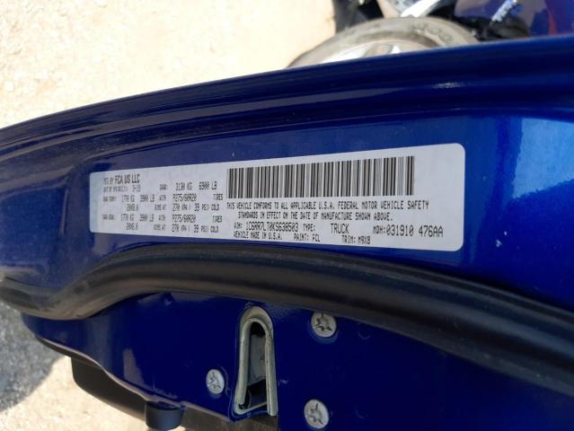 Photo 10 from auction – 2019 RAM 1500 CLASS with VIN 1C6RR7LT0KS638503