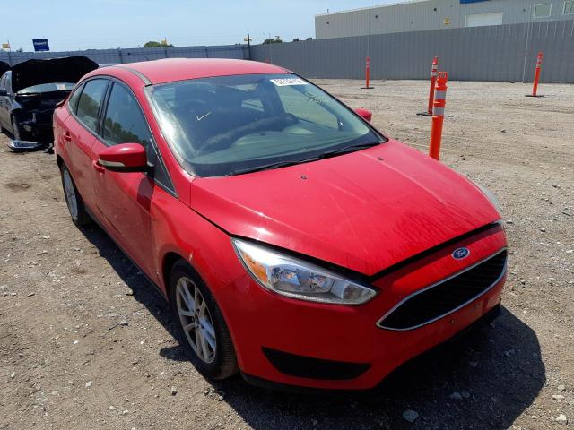 FORD FOCUS SE 2015 with VIN 1FADP3F24FL204756 - Photo from auction