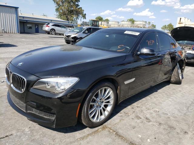 Photo 2 from auction – 2013 BMW 750 I with VIN WBAYA8C51DD227988