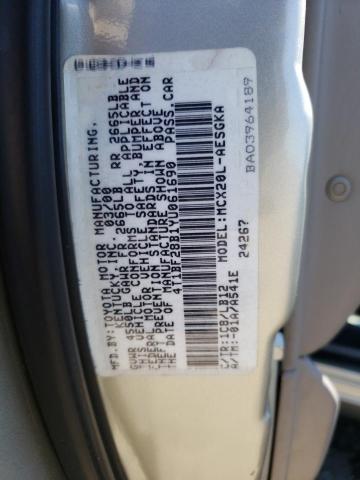 Photo 10 from auction – 2000 TOYOTA AVALON XL with VIN 4T1BF28B1YU061690