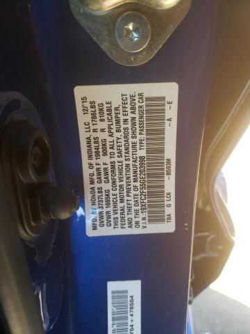 Photo 10 from auction – 2016 HONDA CIVIC LX with VIN 19XFC2F55GE203998