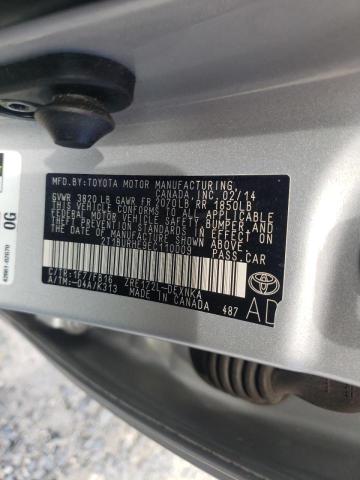 Photo 10 from auction – 2014 TOYOTA COROLLA L with VIN 2T1BURHE9EC110009