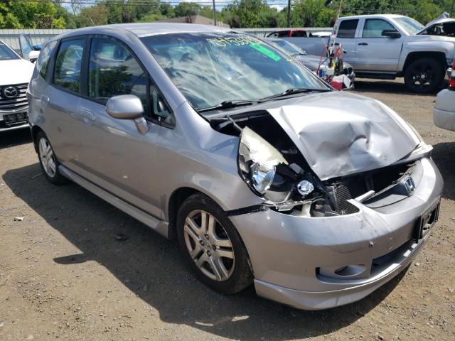 HONDA FIT S 2007 with VIN JHMGD38637S050353 - Photo from auction