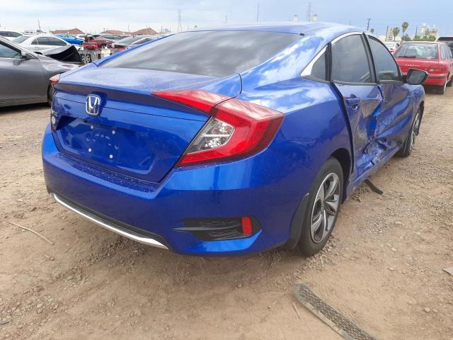Photo 4 from auction – 2019 HONDA CIVIC LX with VIN 19XFC2F61KE016615
