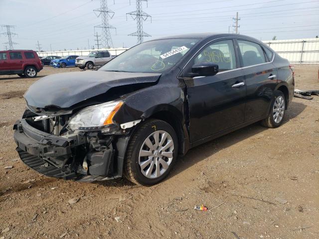 Photo 2 from auction – 2015 NISSAN SENTRA S with VIN 3N1AB7AP2FY344966