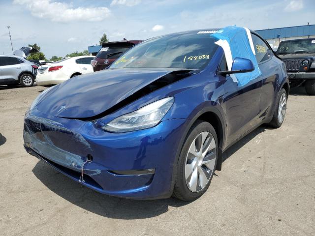 Photo 2 from auction – 2021 TESLA MODEL Y with VIN 5YJYGDEE9MF188034