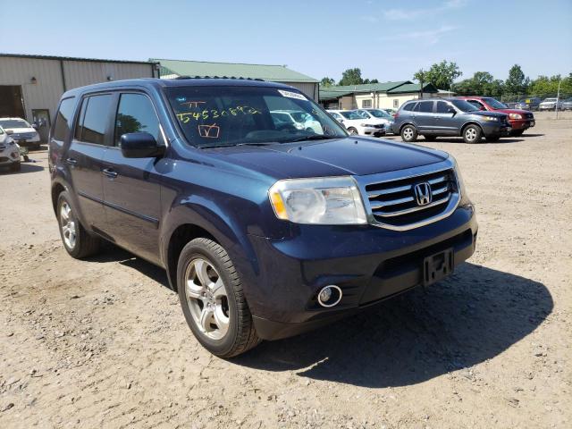 HONDA PILOT EXL 2012 with VIN 5FNYF4H63CB043108 - Photo from auction