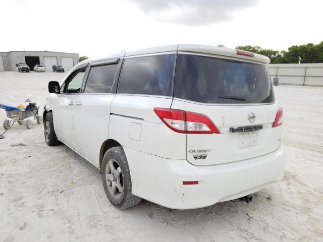 Photo 3 from auction – 2012 NISSAN QUEST S with VIN JN8AE2KP1C9030835