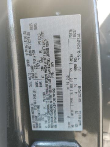 Photo 10 from auction – 2015 FORD ESCAPE SE with VIN 1FMCU9GX5FUB70103