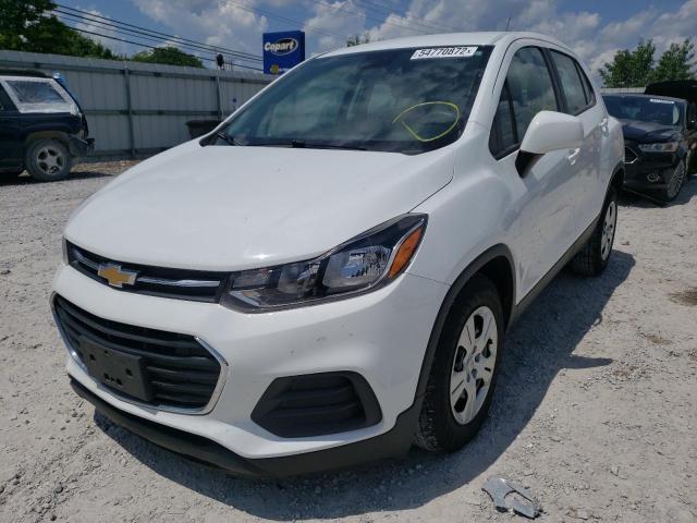 Photo 2 from auction – 2017 CHEVROLET TRAX LS with VIN KL7CJKSB3HB073493