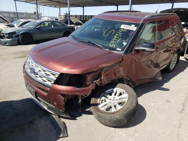 Photo 2 from auction – 2018 FORD EXPLORER X with VIN 1FM5K8D87JGB47922