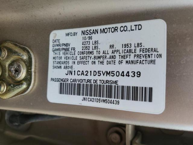 Photo 10 from auction – 1997 NISSAN MAXIMA GLE with VIN JN1CA21D5VM504439