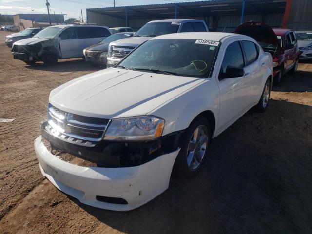 Photo 2 from auction – 2012 DODGE AVENGER SE with VIN 1C3CDZAB3CN252181