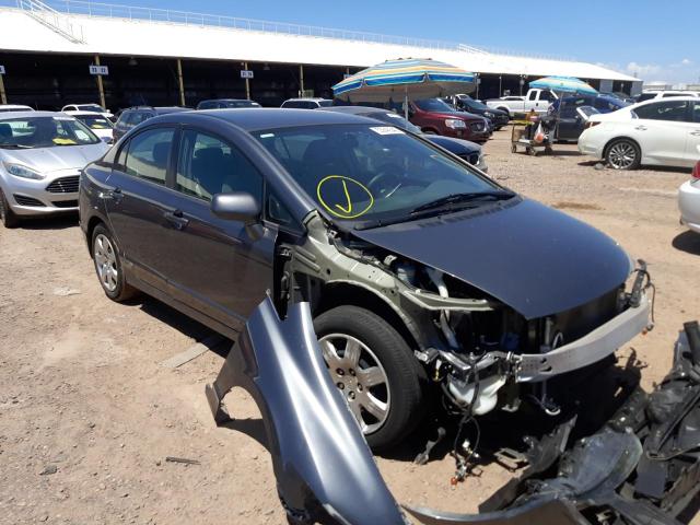 HONDA CIVIC LX 2010 with VIN 19XFA1F51AE063553 - Photo from auction