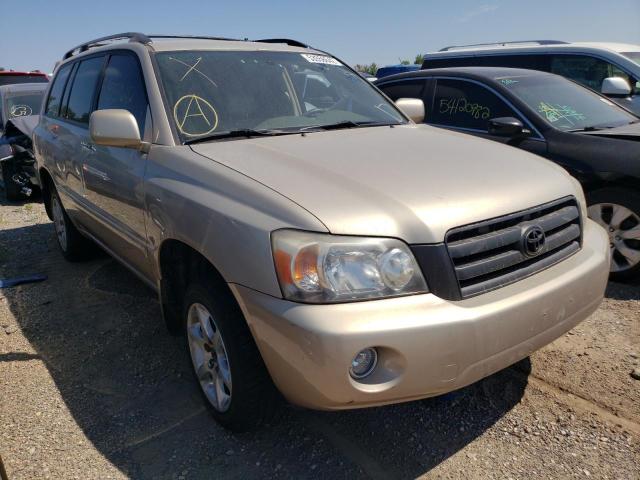 TOYOTA HIGHLANDER 2005 with VIN JTEEP21A850125125 - Photo from auction