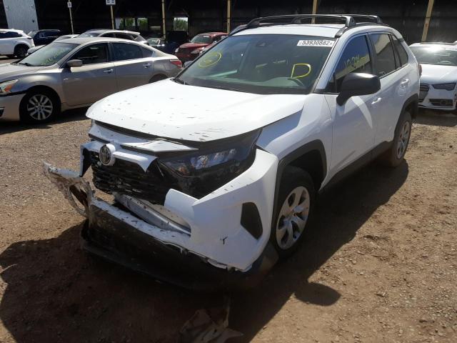 Photo 2 from auction – 2021 TOYOTA RAV4 LE with VIN 2T3H1RFV8MC130652