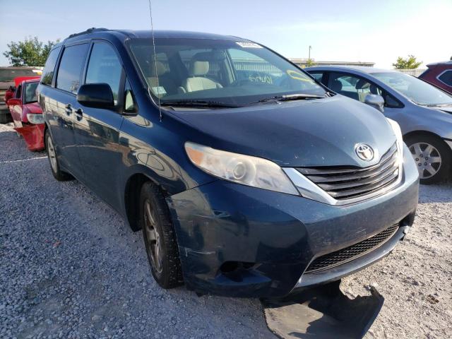 TOYOTA SIENNA LE 2011 with VIN 5TDKK3DC6BS038390 - Photo from auction