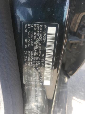 Photo 10 from auction – 1997 MERCEDES-BENZ E 420 with VIN WDBJF72F7VA486416