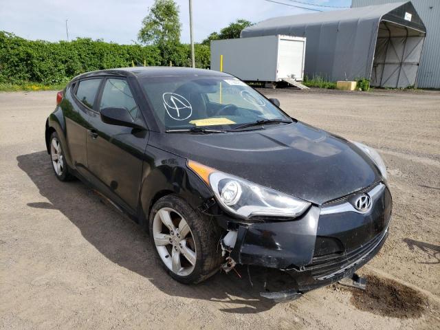 HYUNDAI VELOSTER 2013 with VIN KMHTC6AD7DU165756 - Photo from auction