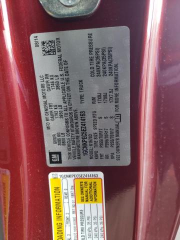 Photo 10 from auction – 2014 CHEVROLET SILVERADO with VIN 1GCNKPEC5EZ414163