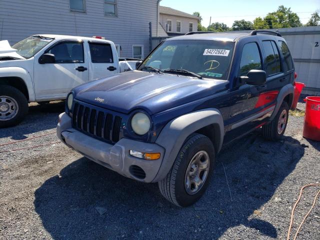 Photo 2 from auction – 2002 JEEP LIBERTY SP with VIN 1J4GL48KX2W203569