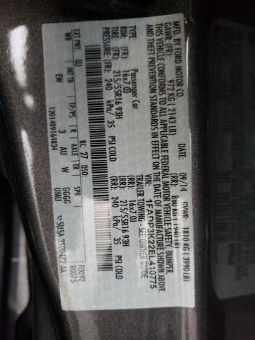 Photo 10 from auction – 2014 FORD FOCUS SE with VIN 1FADP3K22EL410775