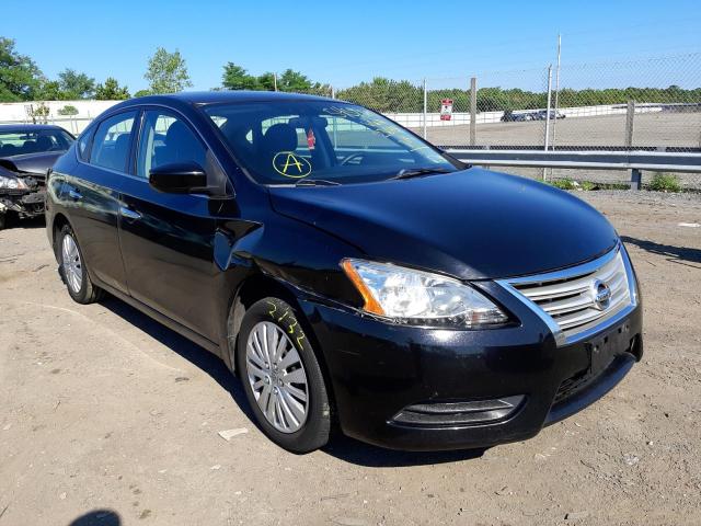 NISSAN SENTRA S 2014 with VIN 3N1AB7AP1EY236448 - Photo from auction