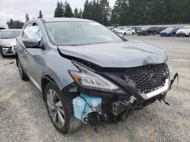 NISSAN MURANO SL 2021 with VIN 5N1AZ2CS7MC133146 - Photo from auction