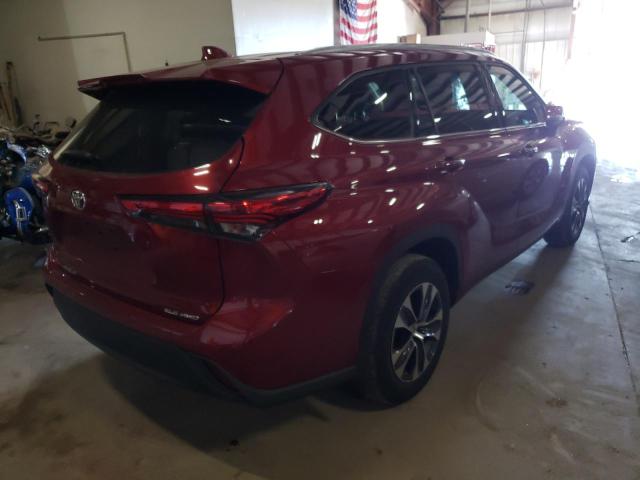 Photo 4 from auction – 2020 TOYOTA HIGHLANDER with VIN 5TDGZRBH4LS010530