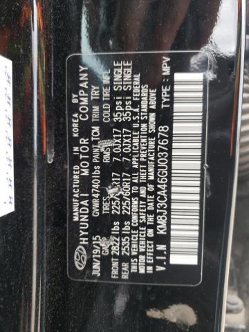 Photo 10 from auction – 2016 HYUNDAI TUCSON LIM with VIN KM8J3CA46GU037678