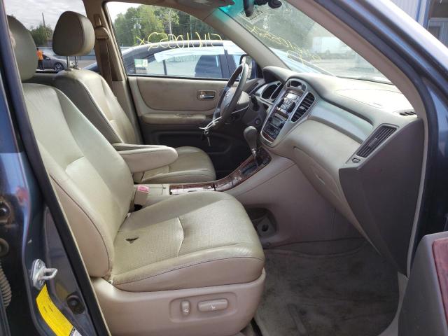 Photo 5 from auction – 2005 TOYOTA HIGHLANDER with VIN JTEEP21A850091350