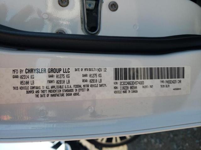 Photo 10 from auction – 2013 CHRYSLER 300 S with VIN 2C3CCABG3DH574683