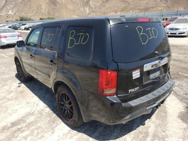 Photo 3 from auction – 2012 HONDA PILOT EXL with VIN 5FNYF3H56CB006328