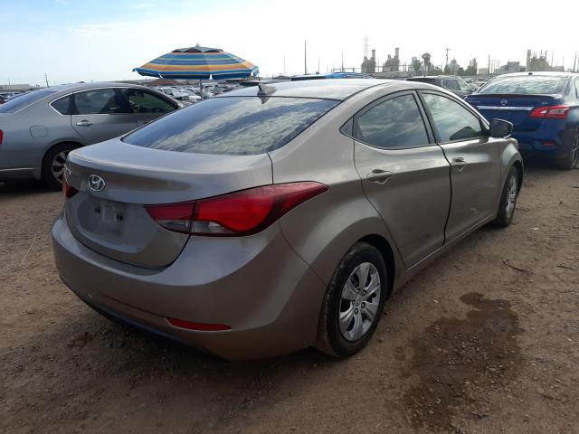Photo 4 from auction – 2016 HYUNDAI ELANTRA SE with VIN 5NPDH4AE7GH709503